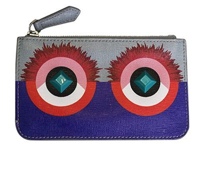 Fendi Studded Hypnoteyes Monster Pouch, front view